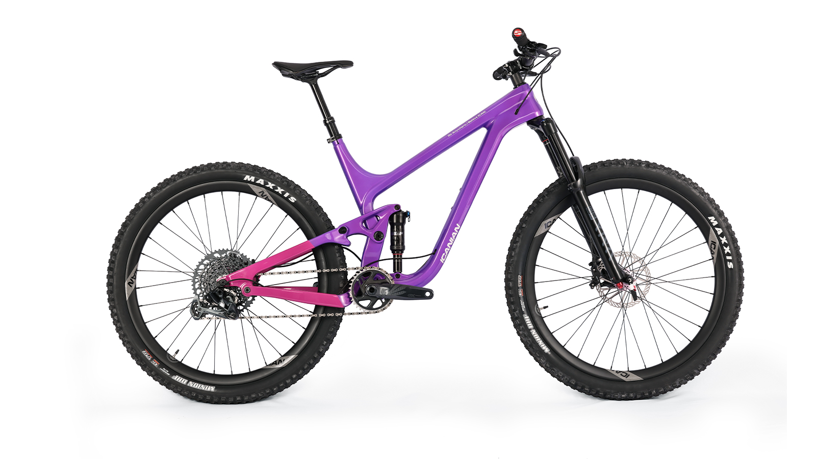 Vollcarbon Enduro Vollfederung MTB Fahrrad ICANIAN - P9