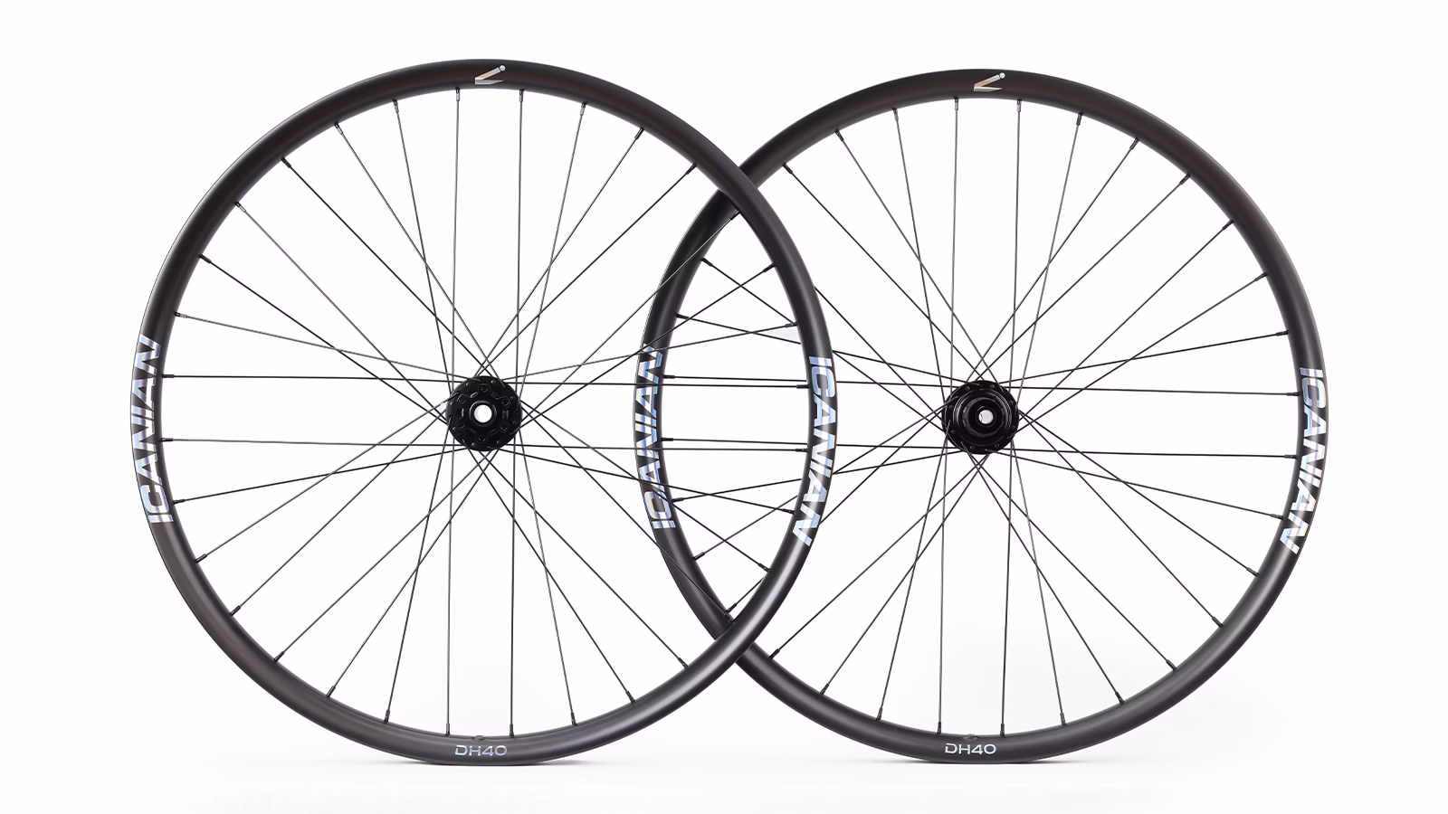 29er DH Carbon Wheelset Wide Flat Bead - DH40