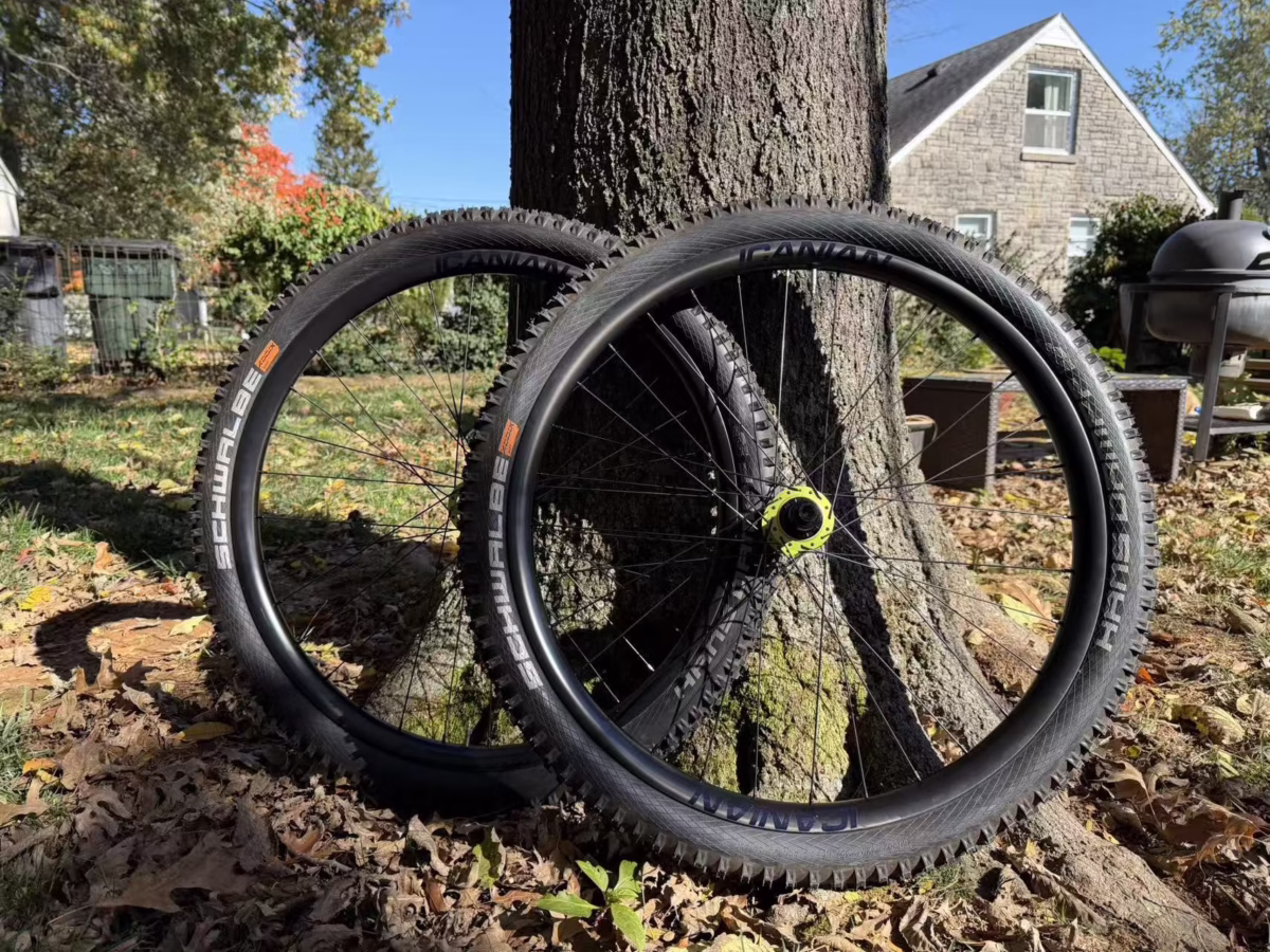 ICANIAN 29er Carbon DH Wheelset Wide Flat Bead