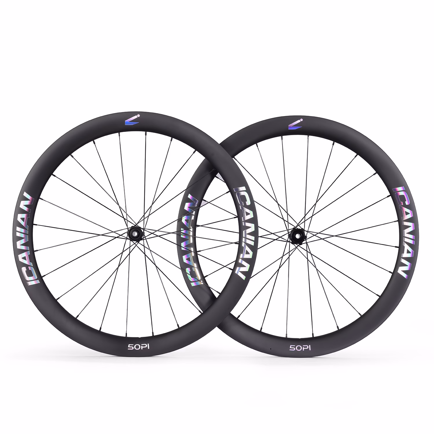 ICANIAN 50PI Ultra-Light Carbon RoadGravel Wheelset-01116 ICANIAN 50PI Ultra-Light Carbon RoadGravel Wheelset