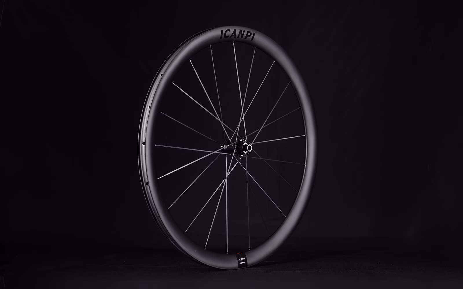 ICANPI 40C Lightweight Carbon RoadGravel Wheelset with Carbon Spokes