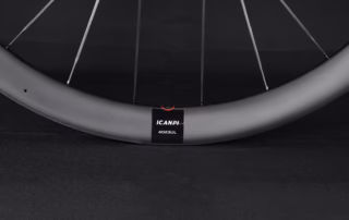ICANPI 40C Lightweight Carbon RoadGravel Wheelset with Carbon Spokes