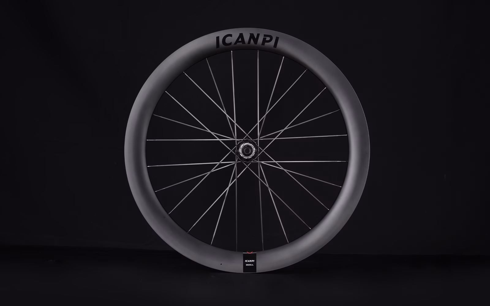 ICANPI 55C UCI Aero Carbon Road Disc Wheelset Carbon Spokes