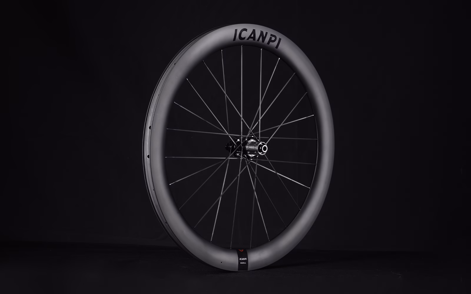 ICANPI 55C UCI Aero Carbon Road Disc Wheelset Carbon Spokes