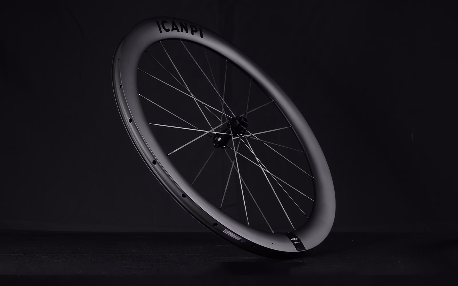 ICANPI 55C UCI Aero Carbon Road Disc Wheelset Carbon Spokes