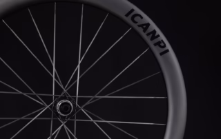 ICANPI 55C UCI Aero Carbon Road Disc Wheelset Carbon Spokes