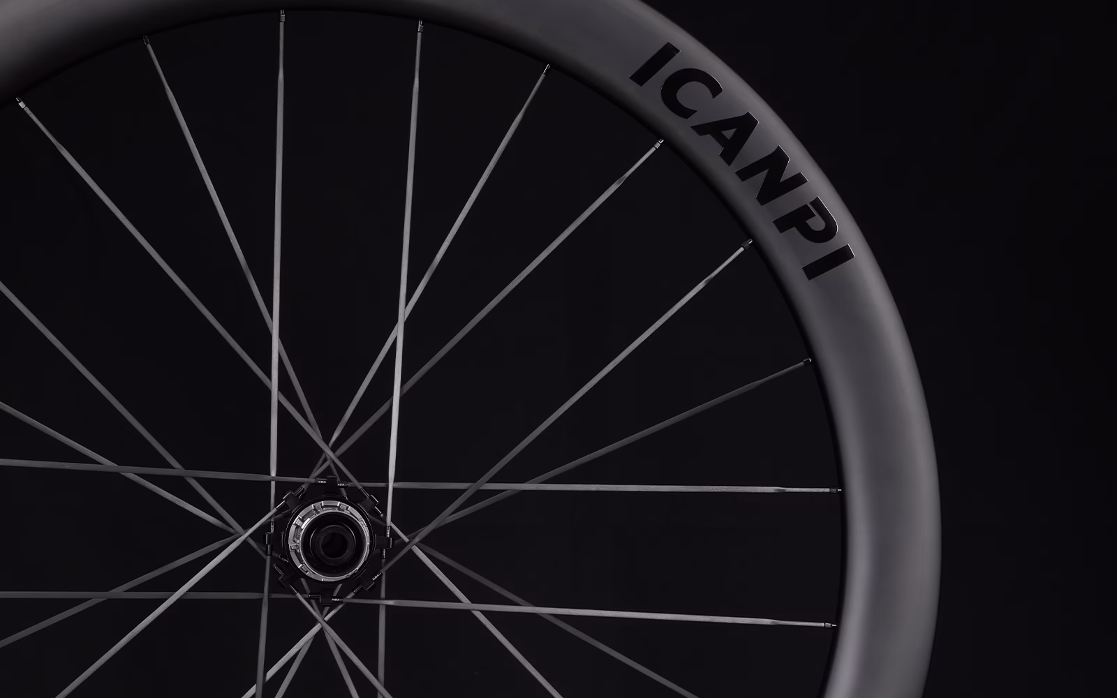 ICANPI 55C UCI Aero Carbon Road Disc Wheelset Carbon Spokes