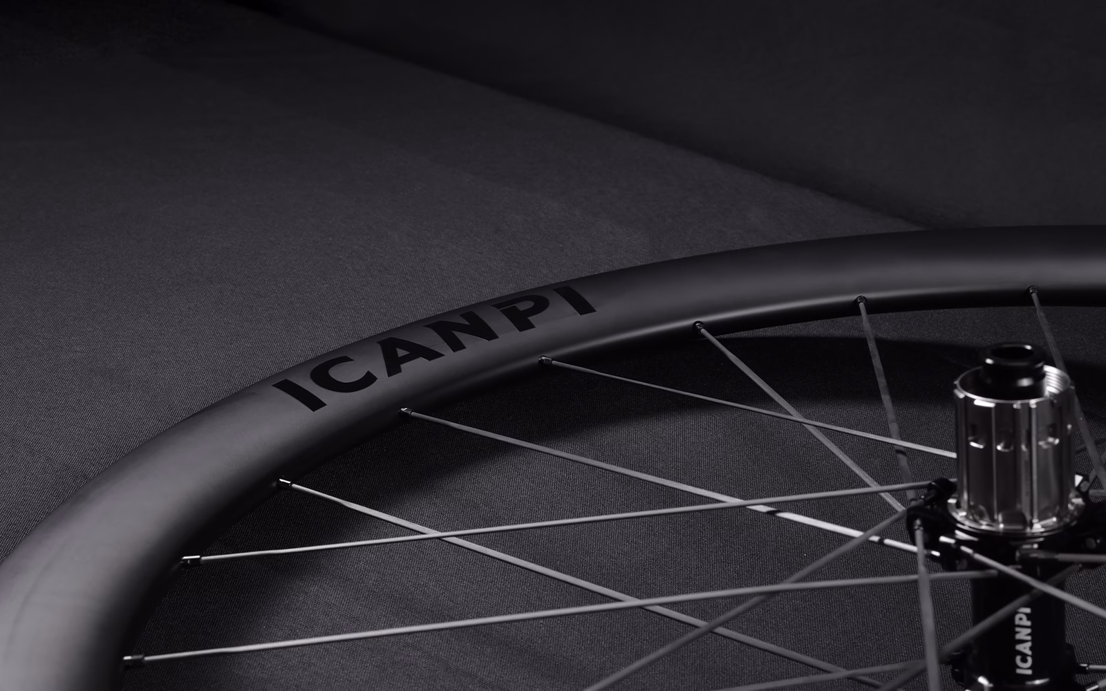 ICANPI 55C UCI Aero Carbon Road Disc Wheelset Carbon Spokes